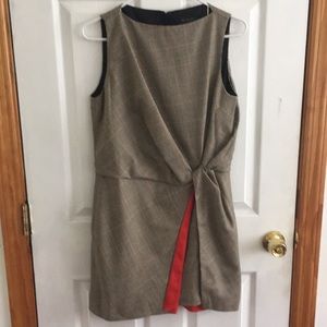 Rag and bone houndstooth mini dress